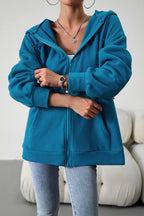 R&B | Lässiger Pullover cardigan mit Kapuze