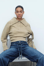 R&B | Stilvolle Strickjacke mit Kragen Klassisch und Komfortabel Perfekt für Den Alltag