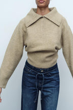 R&B | Stilvolle Strickjacke mit Kragen Klassisch und Komfortabel Perfekt für Den Alltag