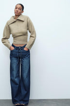 R&B | Stilvolle Strickjacke mit Kragen Klassisch und Komfortabel Perfekt für Den Alltag