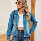 R&B | Gewaschenes Denim-Jacke