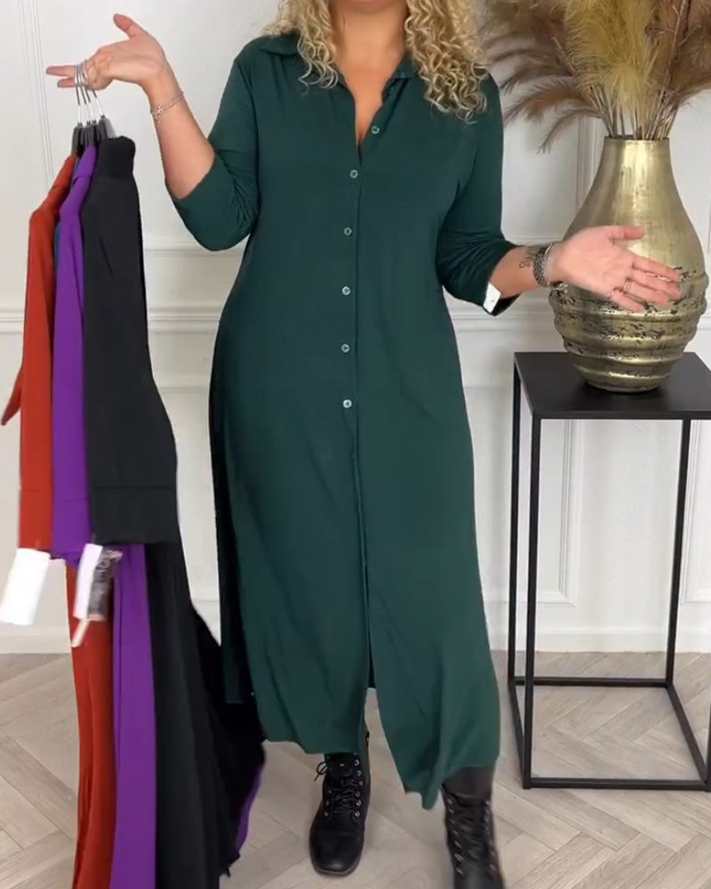 R&B | Hemdkleid mit Knöpfen