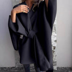 R&B | Strick-Longcardigan mit Fledermausärmeln