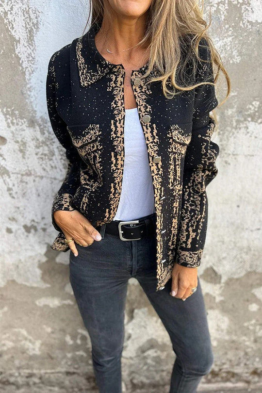 R&B | Revers Metall Schnalle Lässige Lockere Jacke