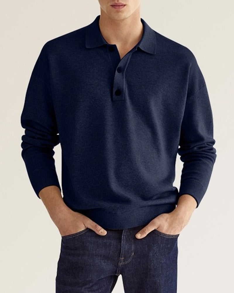 R&B | Stilvolle Casual Polo Pulli