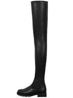 R&B | Flache Overknee-Stiefel aus für den Winter