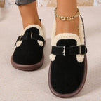 Warme und bequeme flache Schuhe R&B