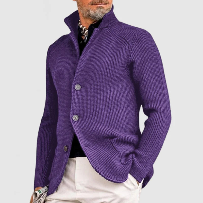 R&B | Strickjacke mit Knöpfen Klassisches Design Warm und Stilvoll