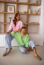 R&B | Schicker Pink Gesteppter Cardigan für Geschichtete Looks