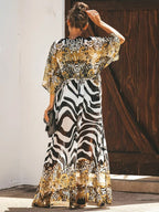 R&B | Kimono mit Leopardenmuster