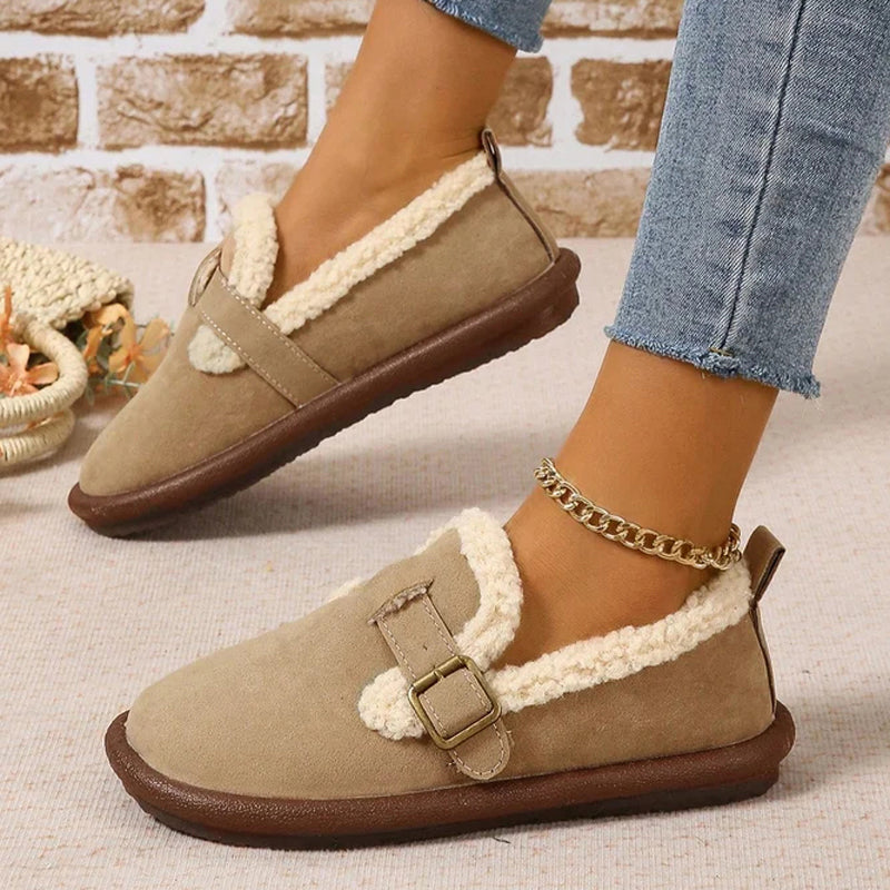 Warme und bequeme flache Schuhe R&B