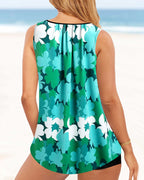 R&B | Gedrucktes Zweiteiliges Tankini