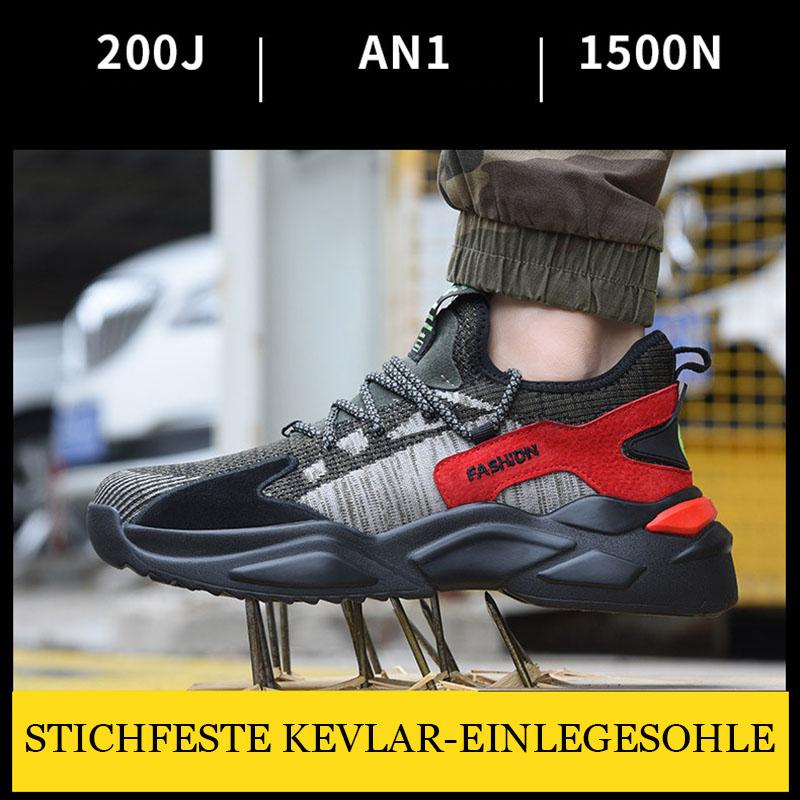 Anti-Smash, Anti-Durchstich, leichte, rutschfeste, verschleißfeste und isolierte Arbeitssicherheitsschuhe R&B