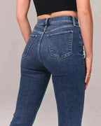 EB - Figurformende Bootcut-Jeans