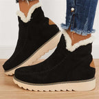 Ankle Boots für Frauen mit gefälschtem Pelzfutter R&B
