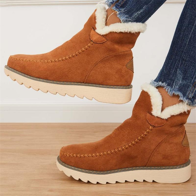 Ankle Boots für Frauen mit gefälschtem Pelzfutter R&B