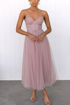 R&B | Modernes prinses chiffon Kleid