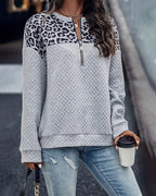 R&B | Zip-up Pullover Chic Modern Stil Ideal für den Winter