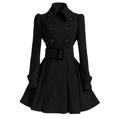 R&B | Damen Doppelreiher Windbreaker Trenchcoat