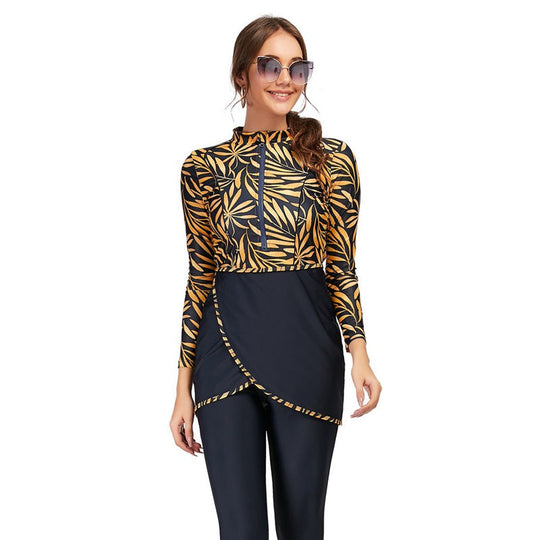 R&B | 3 Teile Set Halal Bademode Badeanzug Burkini Badeoutfit