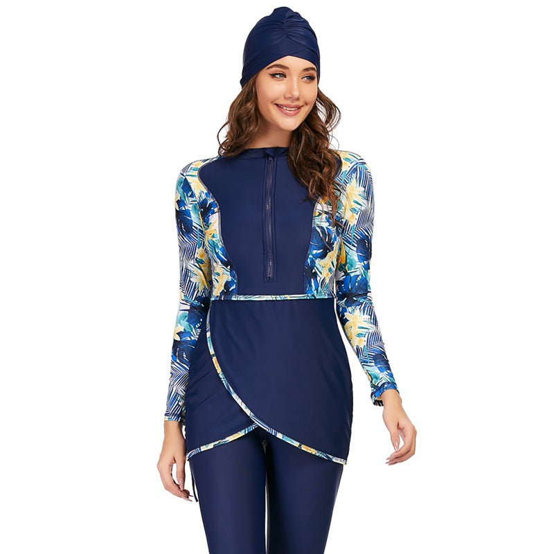 R&B | 3 Teile Set Halal Bademode Badeanzug Burkini Badeoutfit