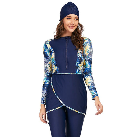 R&B | 3 Teile Set Halal Bademode Badeanzug Burkini Badeoutfit