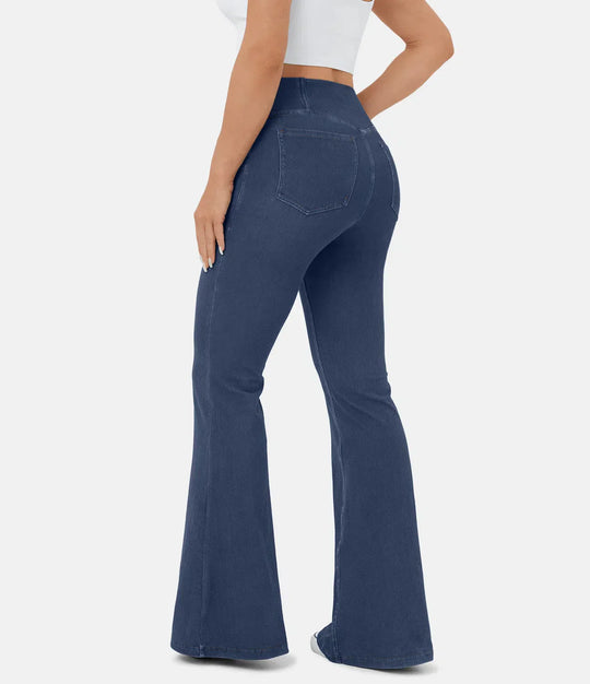 R&B | Crossover Jeans mit Hoher Taille