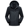 R&B | Wasserdichte Herren Sportjacke mit verstellbarer Kapuze