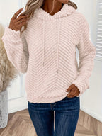 R&B | Weicher Kapuzenpullover Polyester Bequem und Trendy