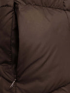 R&B | Frauen Lange Kapuzen-Winter-Pufferjacke