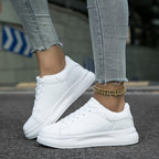 R&B | Damen Weiße Sneakers Casual