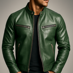 Vintage Lederjacke