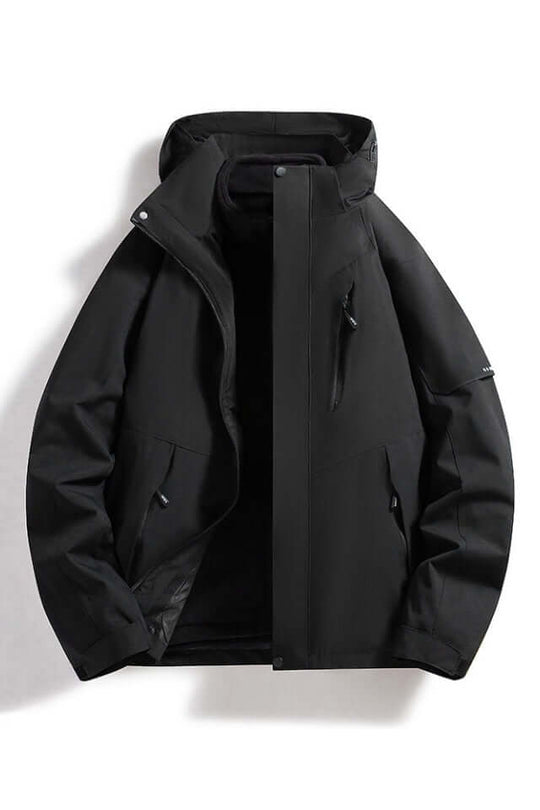 R&B | Wasserdichte Kapuzenjacke für den Außenbereich
