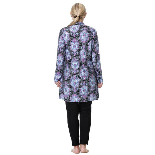 R&B | 3Xl 8Xl Gedruckte Halal Arabische Frauen Badebekleidung Badeanzug Burkinis