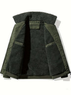 R&B | Herren Warme Winterjacke - Dicke Steppjacke