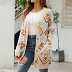 R&B | Lässiger Strick Strickjacke