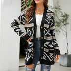 R&B | Lässiger Strick Strickjacke