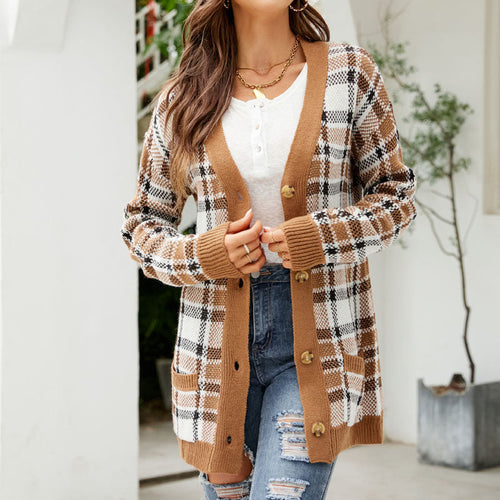 R&B | Lässiger Strick Strickjacke
