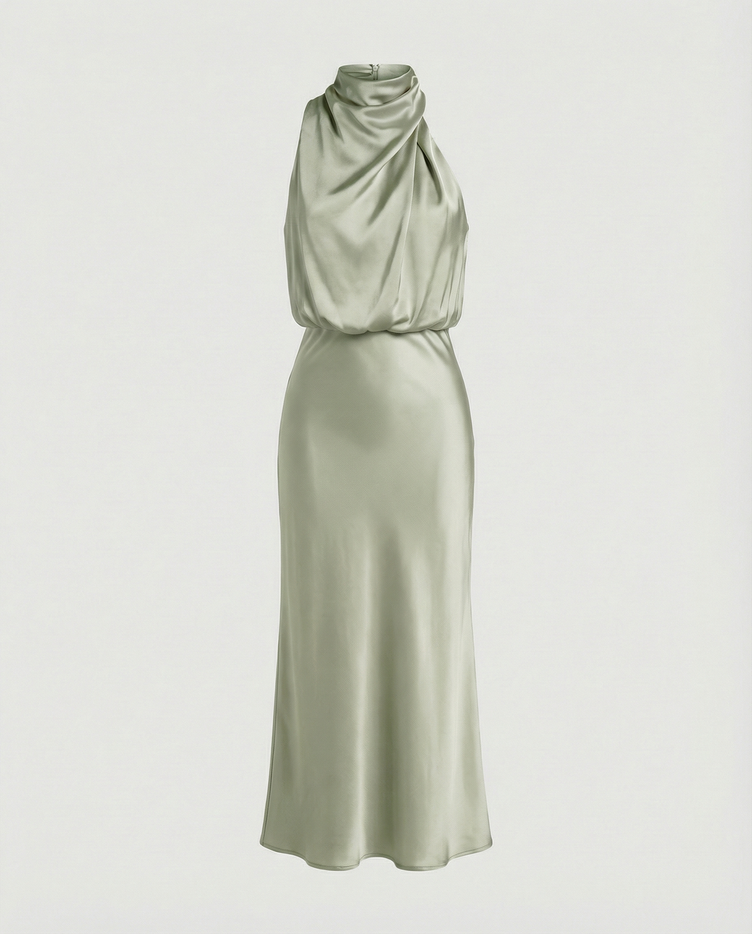 Glänzendes Langes Abendkleid mit Elegantem Schnitt | R&B