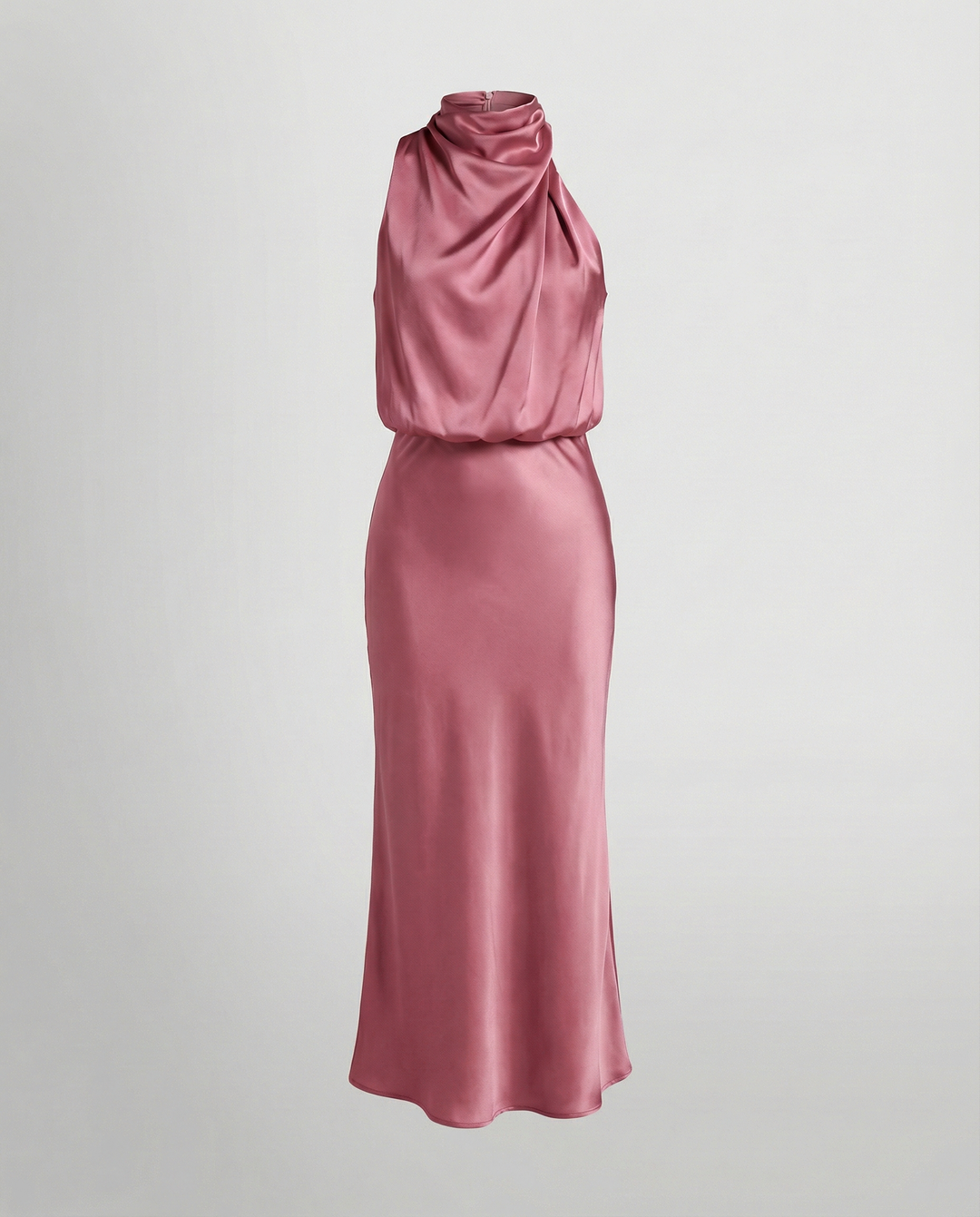 Glänzendes Langes Abendkleid mit Elegantem Schnitt | R&B