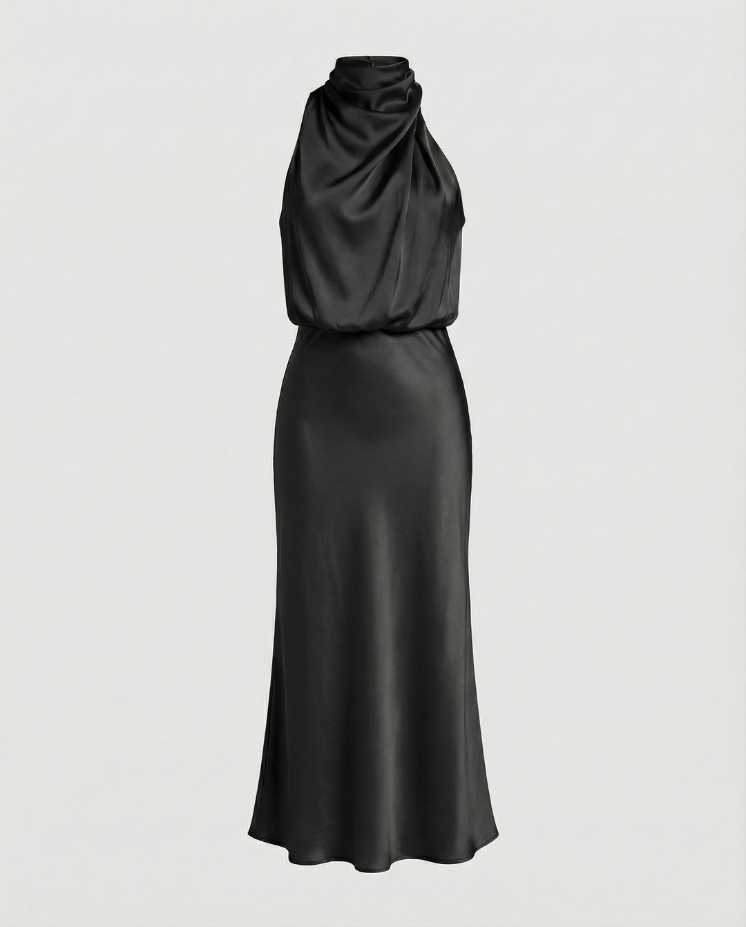 Glänzendes Langes Abendkleid mit Elegantem Schnitt | R&B