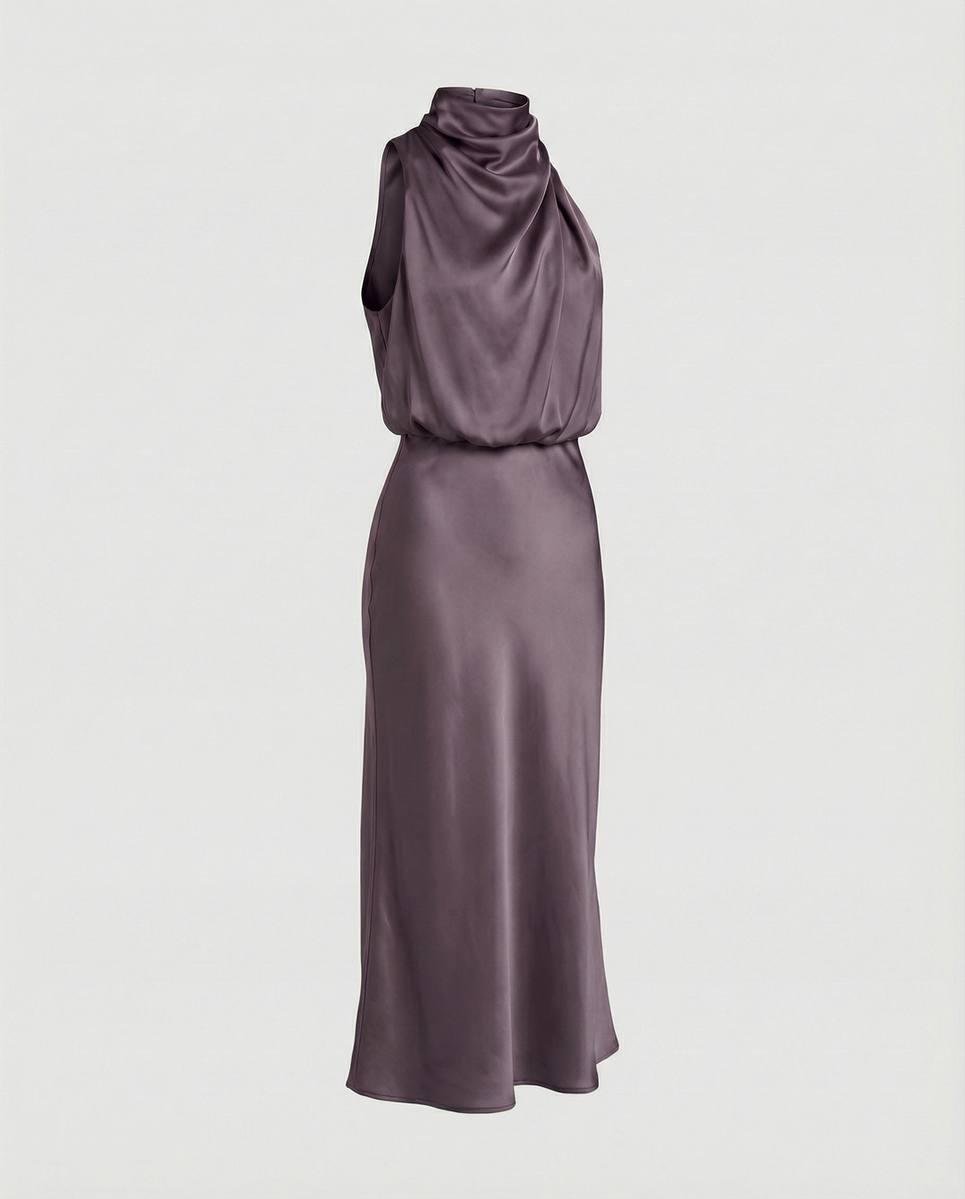 Glänzendes Langes Abendkleid mit Elegantem Schnitt | R&B