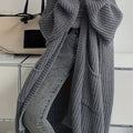 R&B | Strickjacke mit Gürtel für Damen