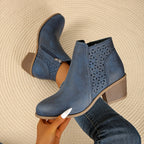 Damen-Stiefeletten aus Leder, orthopädisch & komfortabel R&B R&B