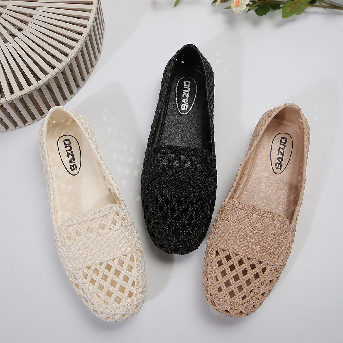 Atmungsaktive Mesh- Flats R&B R&B