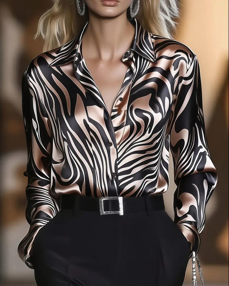 R&B | Elegantes Bedrucktes Hemd