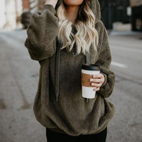 R&B | Warme Fluffy Hoodie