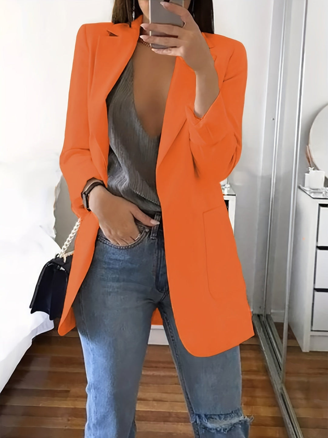 R&B | Lässiger Blazer In Übergröße
