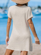 R&B | Blusenkleid mit V-Ausschnitt und Knick