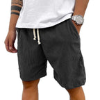 R&B | Herren Casual Kordelzug Cord Shorts